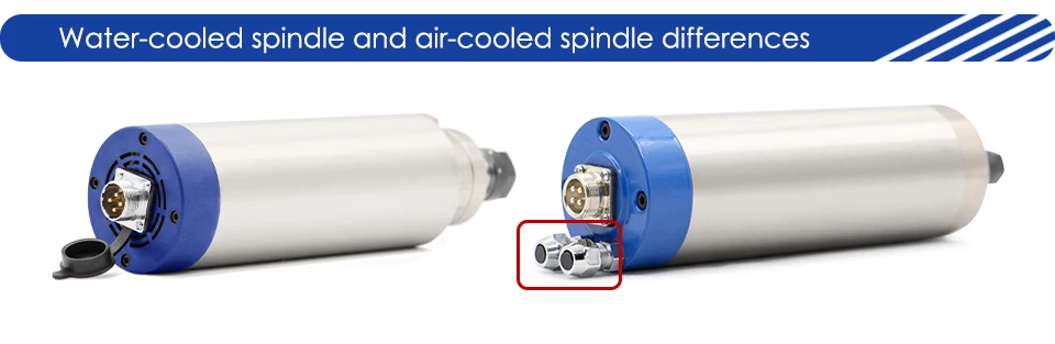 G-Penny 220V/380V Wassergekühlte Spindel 1,5kW ER11 4 Stück Lager 80mm & Huanyang Inverter & 80mm Spindelhalterung & 75W Wasserpumpe – Detail 16