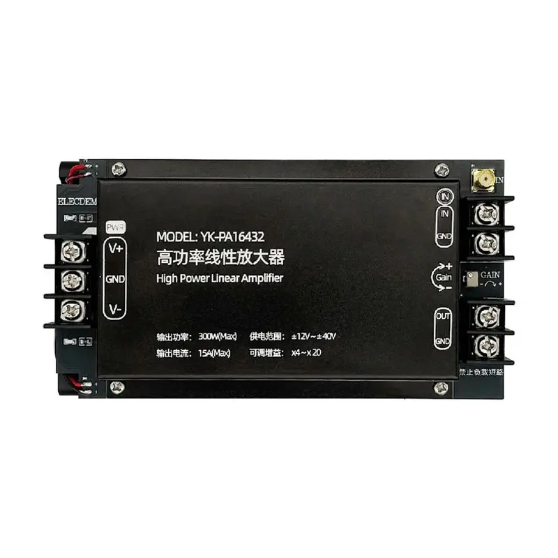 A97I-DC/AC Power Amplifier Linear Ultrasonic Transducer Piezoelectric Drive Current Generator For Arbitrary Waveforms Am