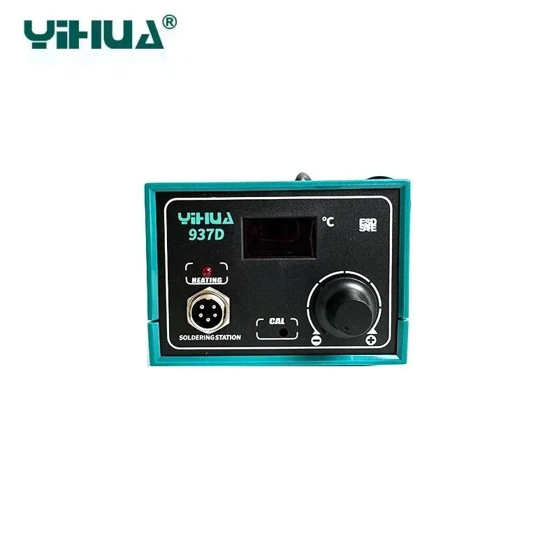 YIHUA 220V/110V Temperature Control ESD Digital Soldering Station / Rework Stations YIHUA 937D with EU plug