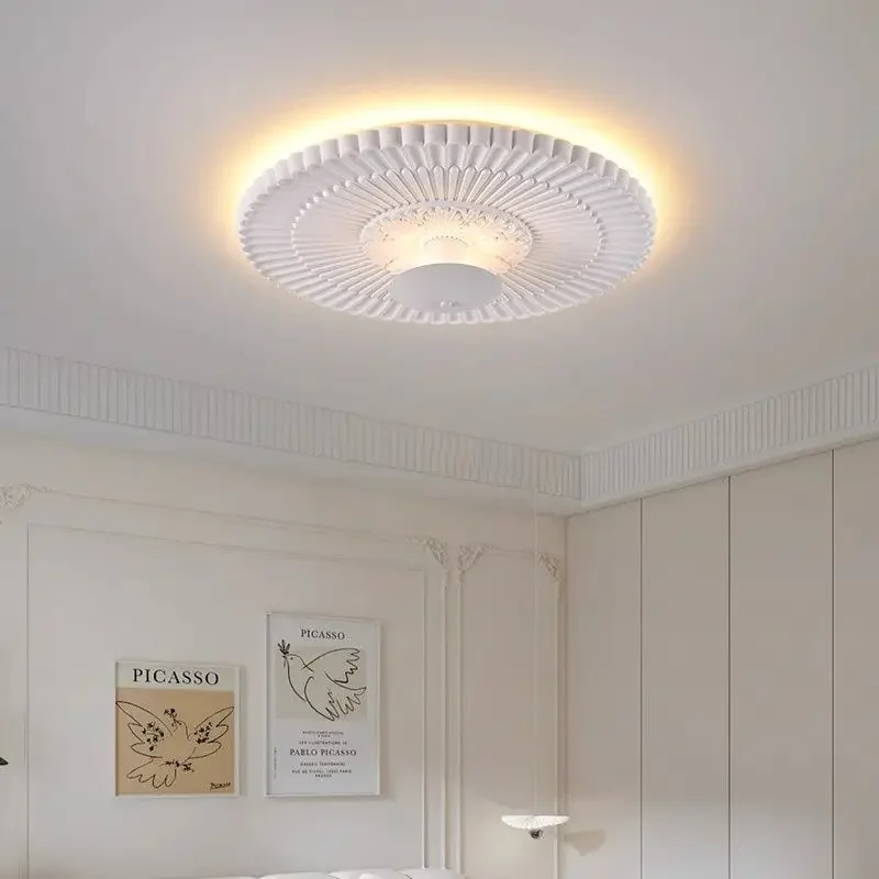 White French Bedroom LED Chandeliers Lamp For Kitchen Art Brightness Indoor Lighting Home Decor Luster Hanging Lamp For Ceiling