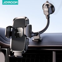Joyroom Dashboard Car Phone Holder 360° Widest View Flexible Long Arm Universal Hands-Free Auto Phone Mount For iPhone Samsung
