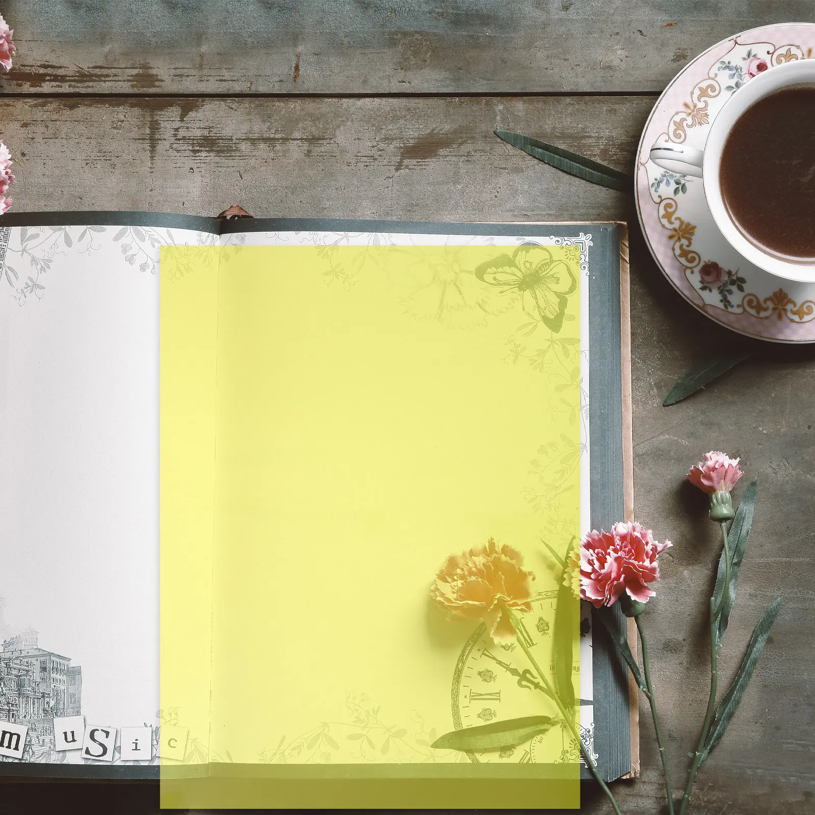 Immagine 4: 14 Fogli di Copertine Colorate A4 per Assistenza alla Lettura, 7 Colori, Fogli in Plastica per Dislessia e Stress Visivo, Strisce Guidate per Lettura in Classe