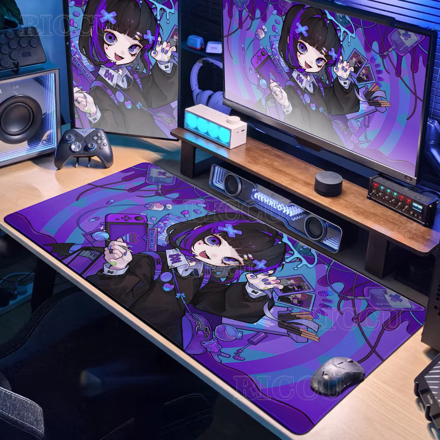 

Kawaii Large-size Non-slip Mouse Pad Anime Sexy Girls Made of Rubber Soft Material Suitable for Both Office Home Use Comfortable