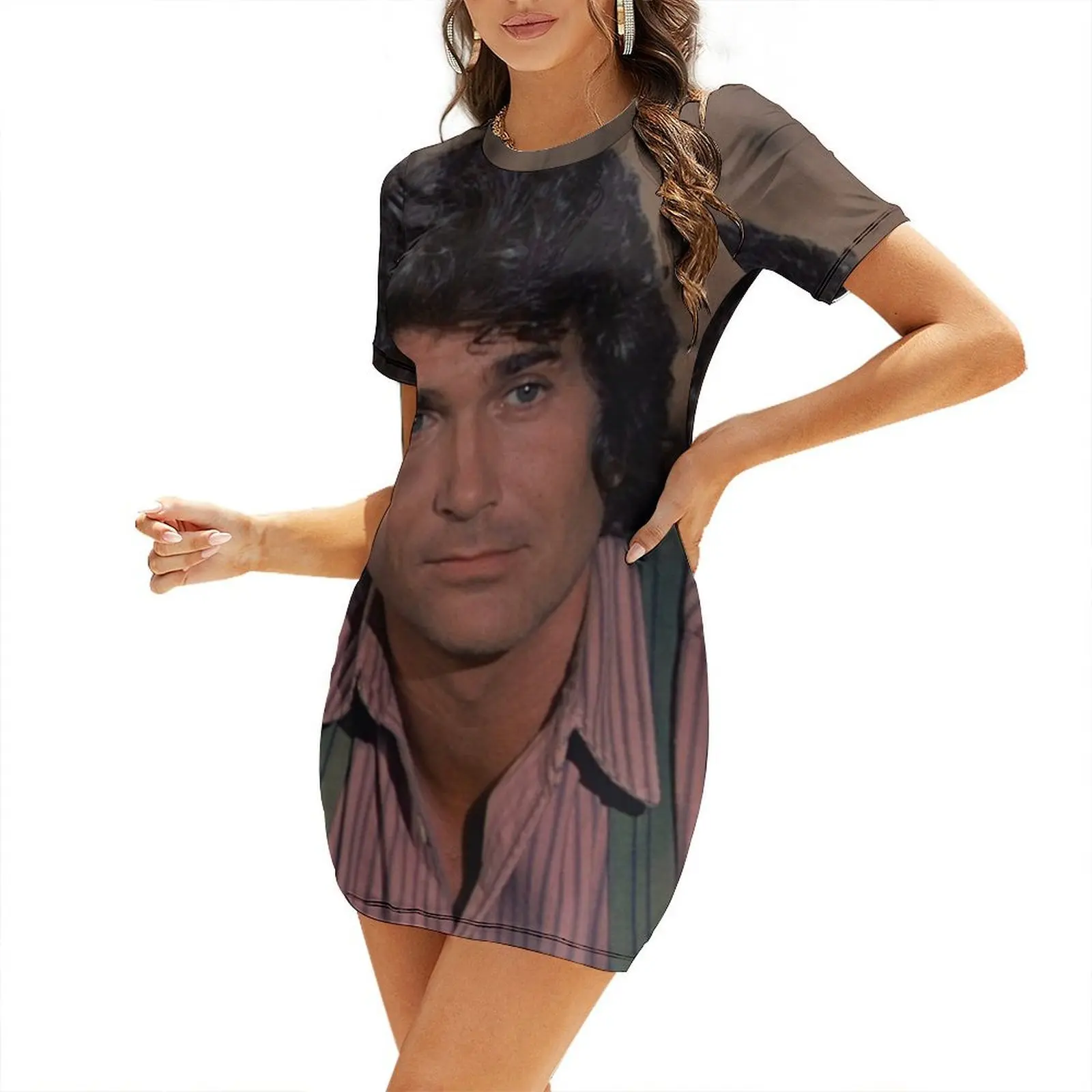 

Charles ingalls Short-Sleeved Dress Dress for girls Dress for pregnant women