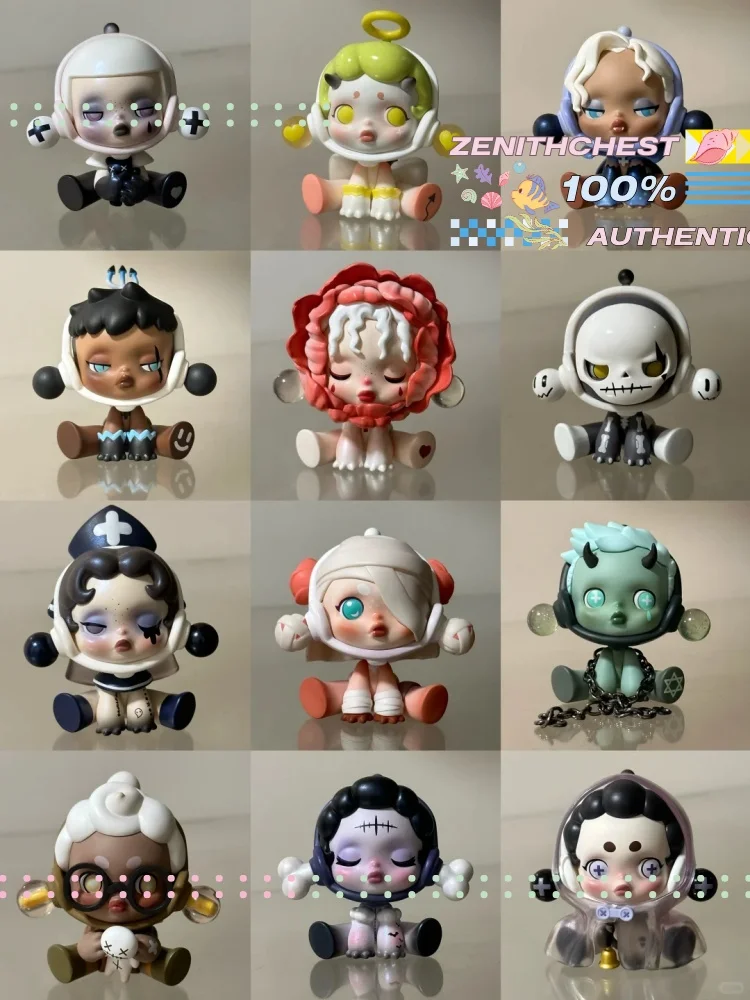 POP MART SKULLPANDA Ancient Castle Series Blind Box Dark-Themed Blind Box Figurines Are Unique Gifts Unbox the unknown