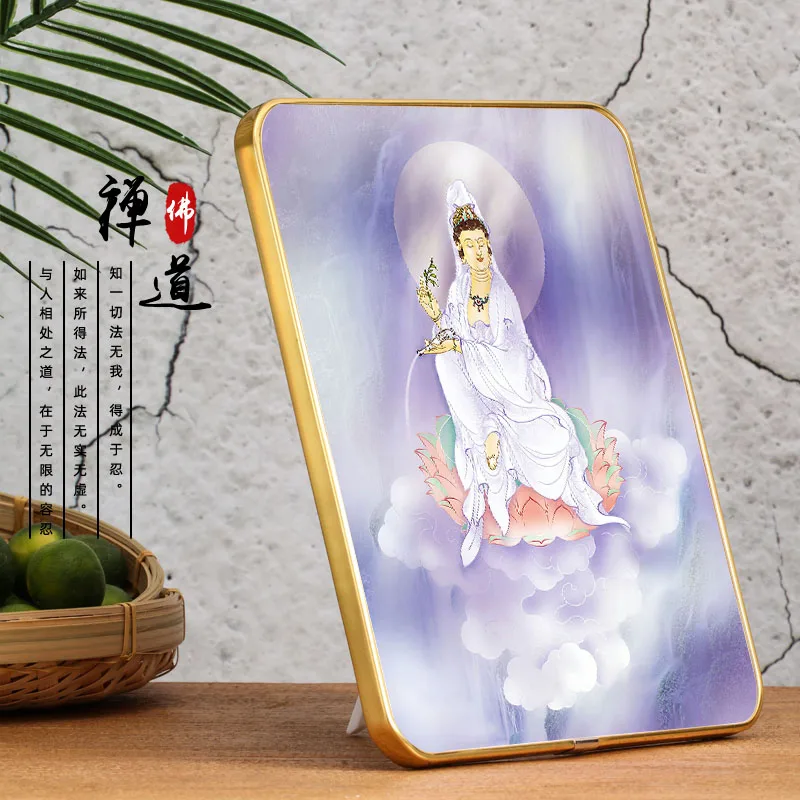 Nanwu, Guanyin Bodhisattva portrait, Phnom Penh photo frame decorative painting, hanging painting