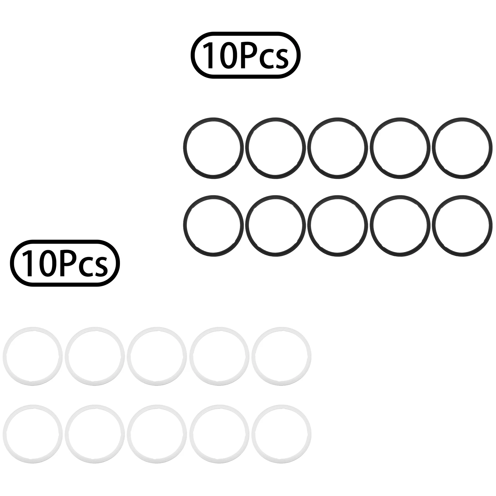 

10Pcs Silicone Gel Wide Cap Gaskets Vacuum Insulated Bottle Gaskets Replacement for Wide Mouth Lid
