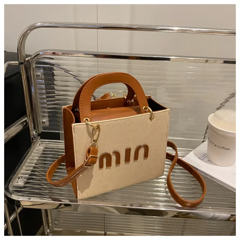 

Высококачественная однотонная кожаная сумка через плечо, Парижская мода, винтажный клатч, минималистичная сумка-тоут для модных пригородных женщин, кошелек