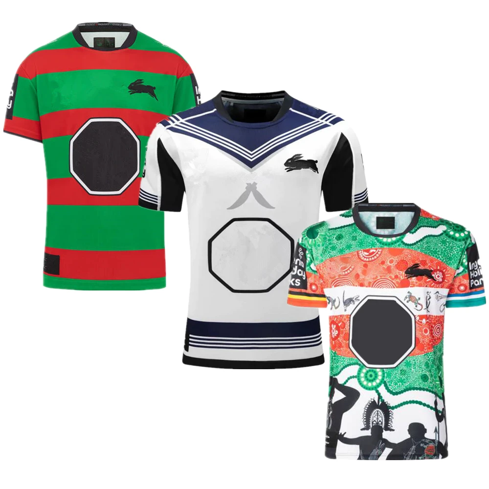 

2024 Южный Сидней раббитокс, Джерси для регби, австралийская рубашка для регби раббитос анзак