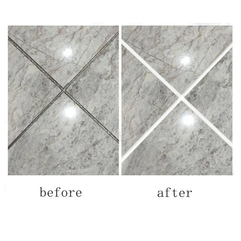 

White Tile Marker Grout Pen 10 Color Optional Inkiness Wall Seam Pen Waterproof Single Head Ceramic Tile Beauty Stitching Pen