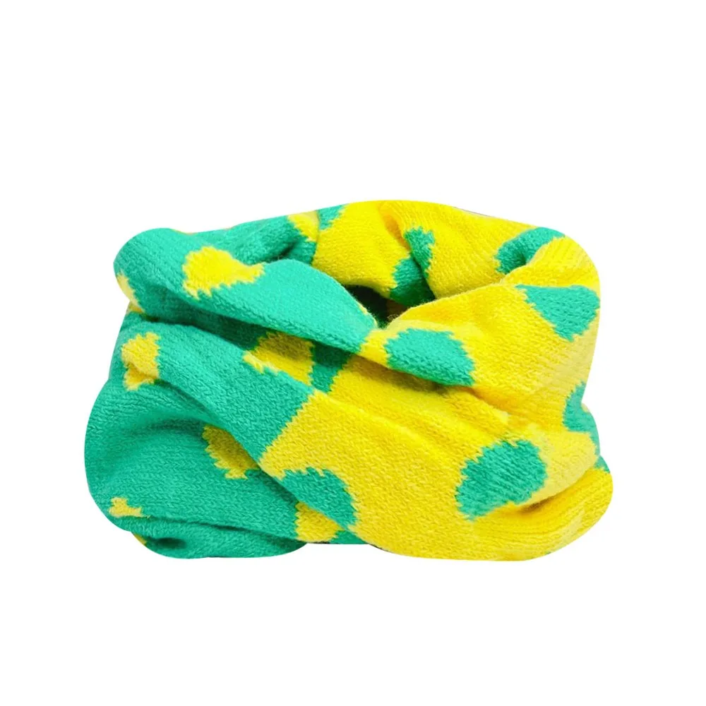 

Simple Warm Kids Winter Scarf Thick Soft Knitted Scarf Windproof Korean Neck Warmer Baby Boys Girls