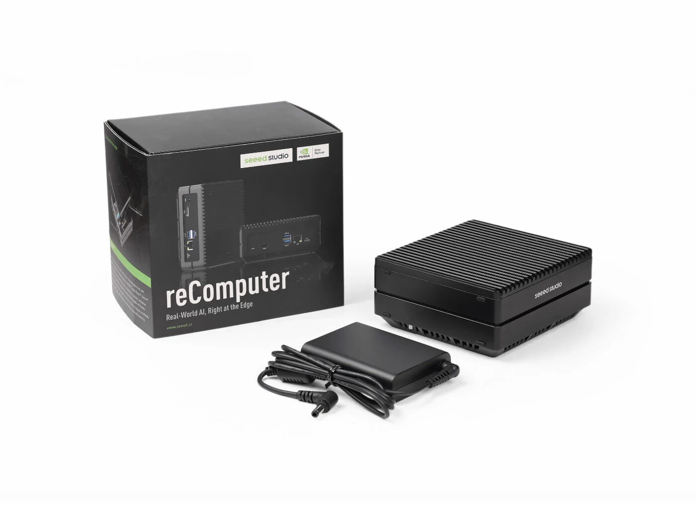 NVIDIA Jetson Orin Nano 8GB 4GB Edge AI Computer Box Developer Kit reComputer J3010 JetPack System 128GB SSD, Support Super Mode