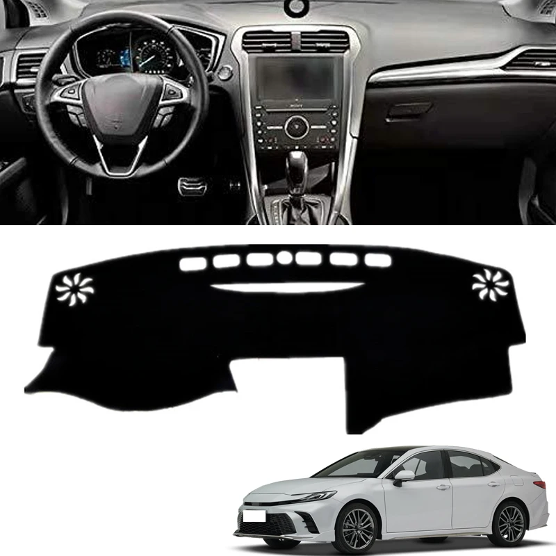 

Car Dashboard Cover Sun Shade Mats Avoid Light Pads Instrument Panel Protective Carpets sunshade mat For Camry 2007-2011 2008