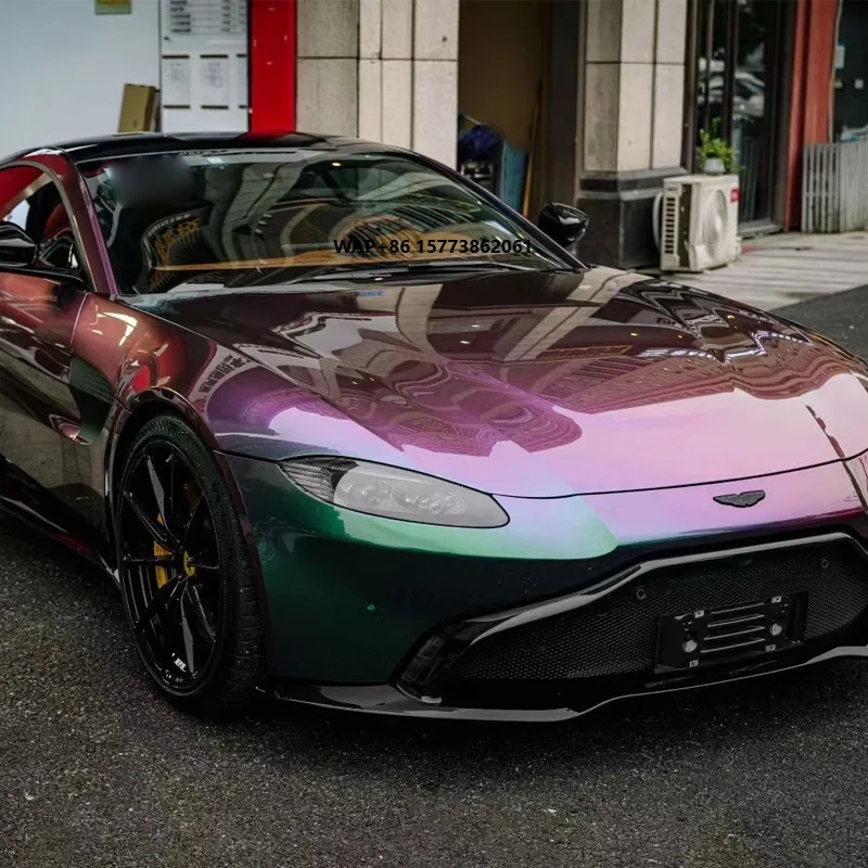 

Стекло зеленое и императорское красное ТПУ PPF Цвет PPF Глянцевая защита от царапин 7,5 мил Автомобильная пленка