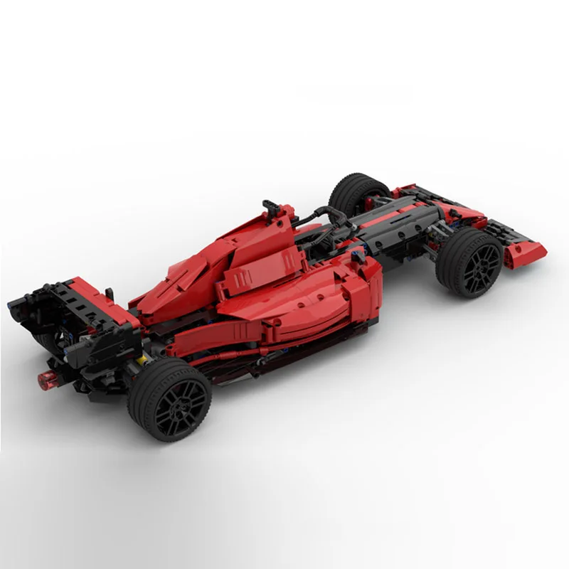 2024 NEW Technical Classic Formula F1 Racing Car MOC-42141 Buiding Blocks Model Kit DIY Bricks Toys For Boys Giftd Decoration