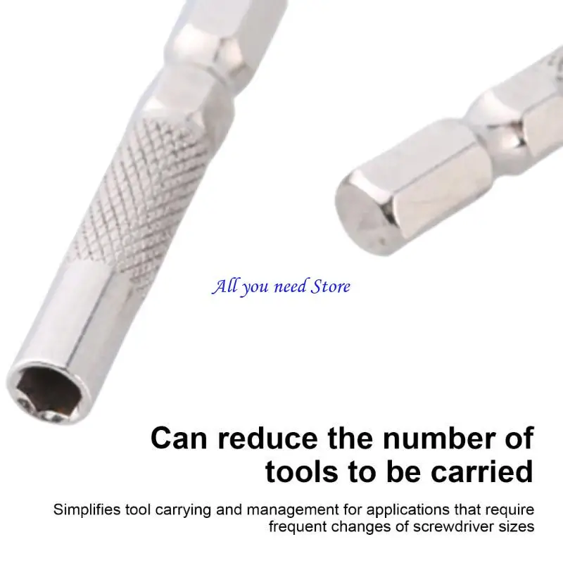 K9FB 6.35mm 1/4 "insert bit Adapter to Systems 4mm Snank Electric STOUL