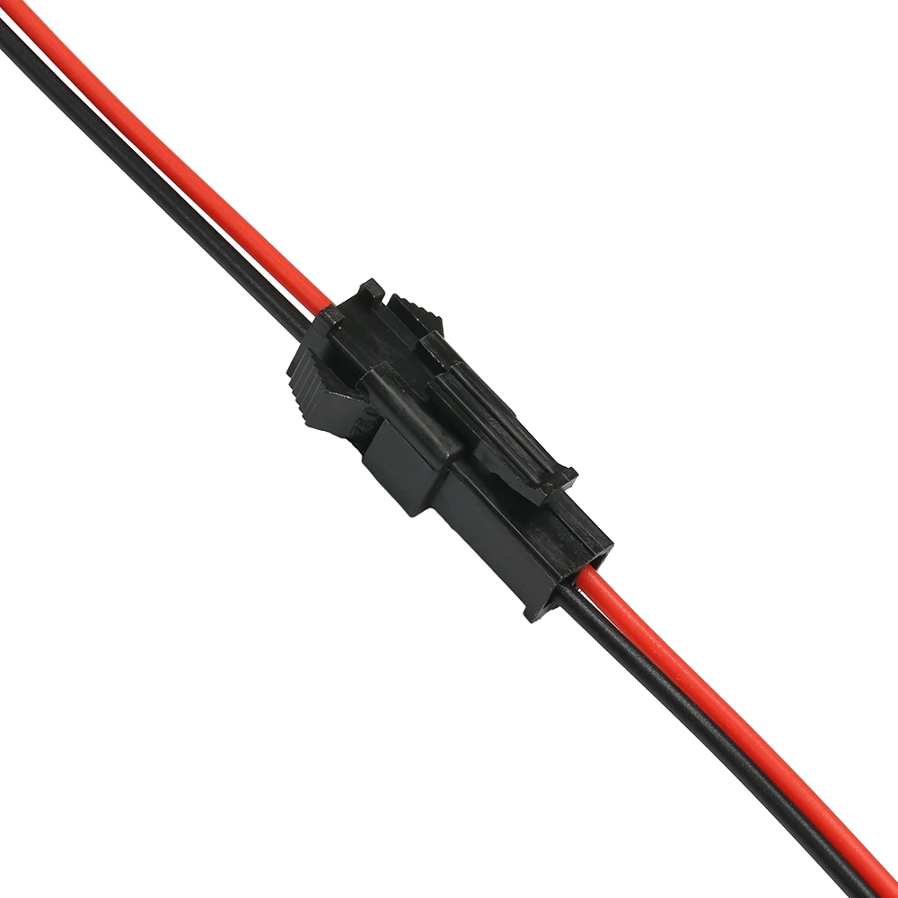 10 Pairs 2Pin Plug Socket Male To Female Wire Connector LED Strips Lamp Driver Connectors Cable Quick Adapter 10