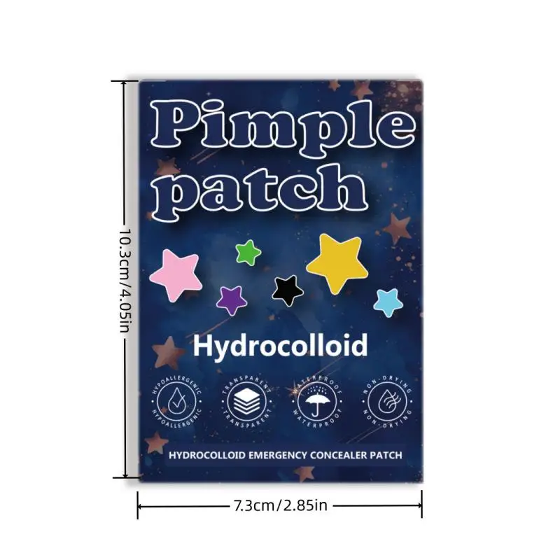 1400 Pcs Star Acne Sticker, Mild And Non-Irritating Acne Sticker, Covers Acne Flaws, Waterproof And Breathable