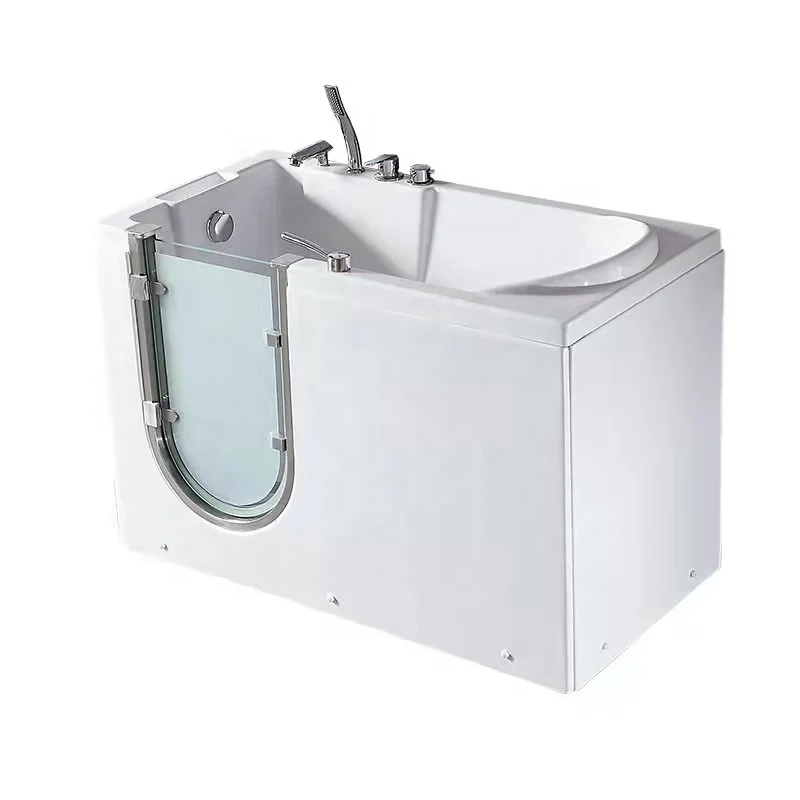 Walk in Tub Bathtub Shower Combo Corner Bath Tubpromote sales
