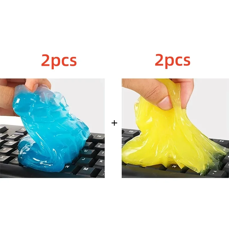 NewAuto Auto Reinigung Pad Kleber Pulver Reiniger Magie Reiniger Staub Entferner Gel Hause Computer Tastatur Sauber Werkzeug Auto Reinigung