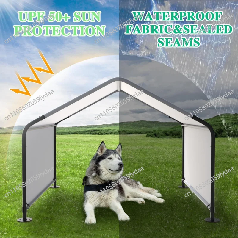 Cross-Border Outdoor Pet Sunshade Rainproof Canopy Dog Tent Small Full-Coverage Storage Shed Sun Protection Waterproof