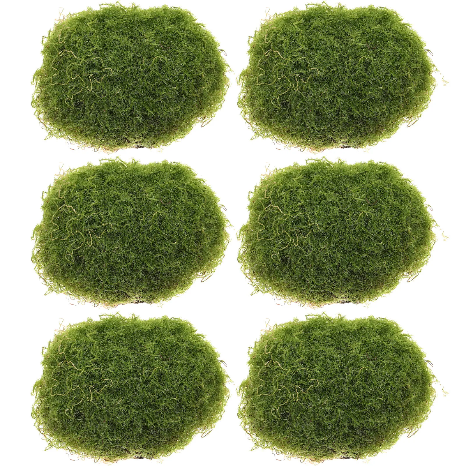 Bonsai Garden Layout - 6 stuks decoratieve kunstmatige mosstenen, gesimuleerde