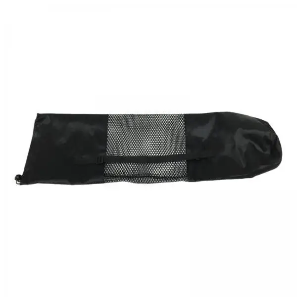 Netted Yoga Mat Storage Bag Drawstring Portable Backpack for Pilates Thick Yoga Mats Exercise Home