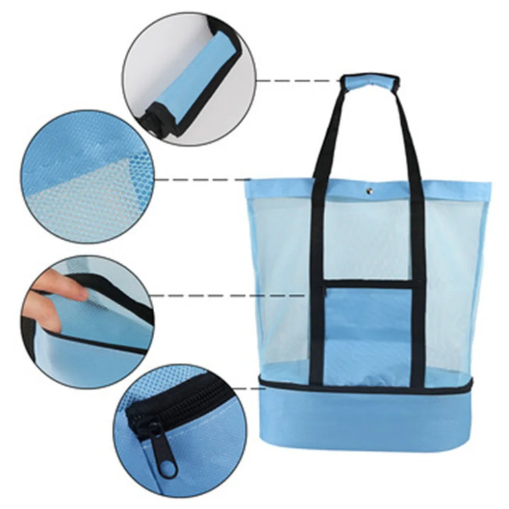 1pc Multifunctional Thermal Cooler Bag for Picnic Camping Beach Portable Lunch Ice Storage Tote for Outdoor Daily Travel view 3