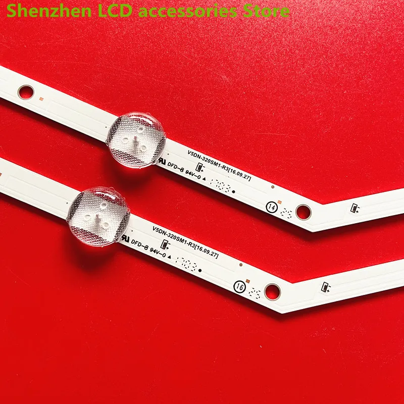 สำหรับ Samsung UN32J4000 V5DN-320SM1-R2 BN96-36235A 36236A UE32J5200 UE32J5000 7LED 3V 62ซม.100% LED Backlight Strip