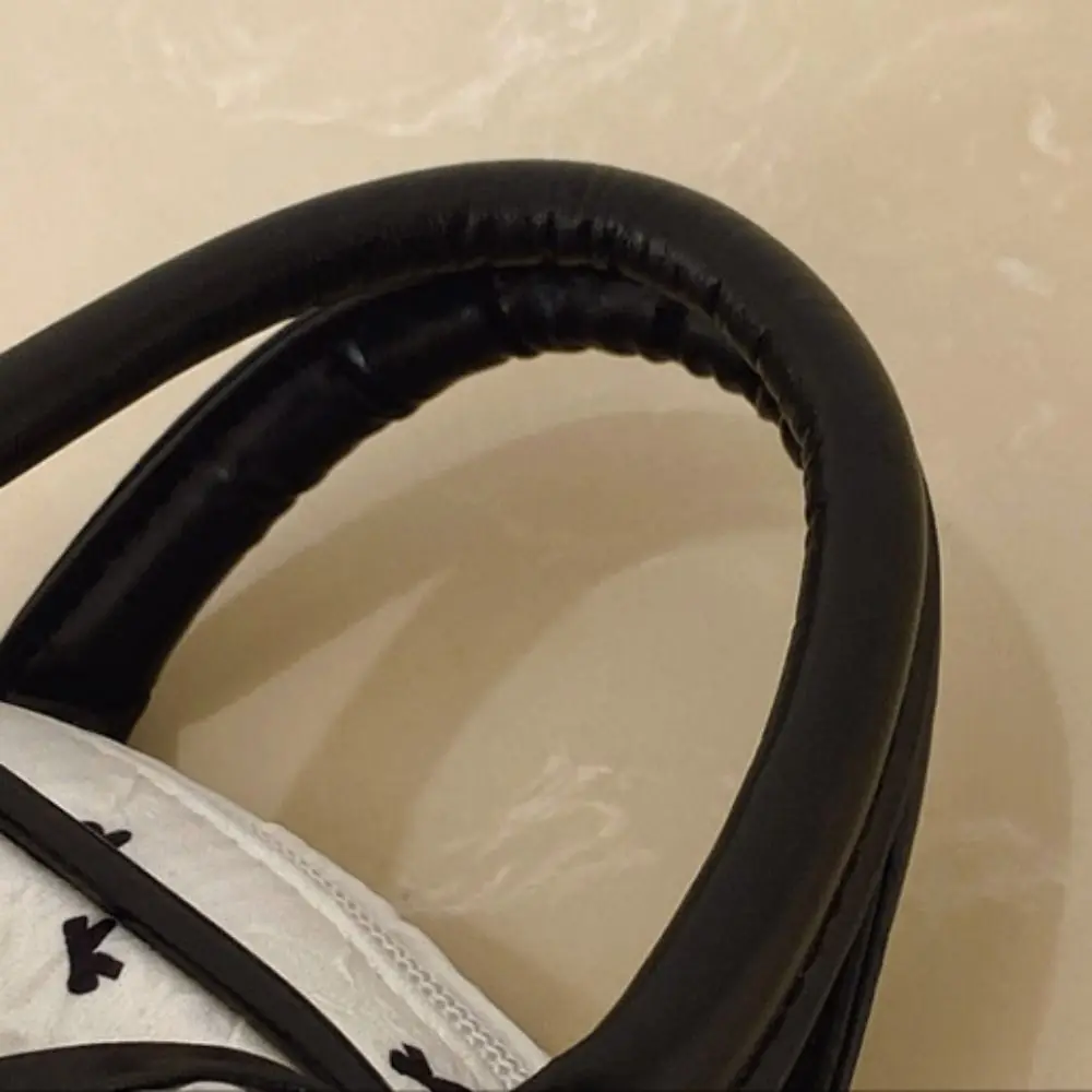 

Сумка-кроссбоди Y2K с бантом и принтом в горошек, с подвеской в виде сердца, в уличном стиле, мини-сумка с верхней ручкой, вместительная, однотонная, винтажная сумка