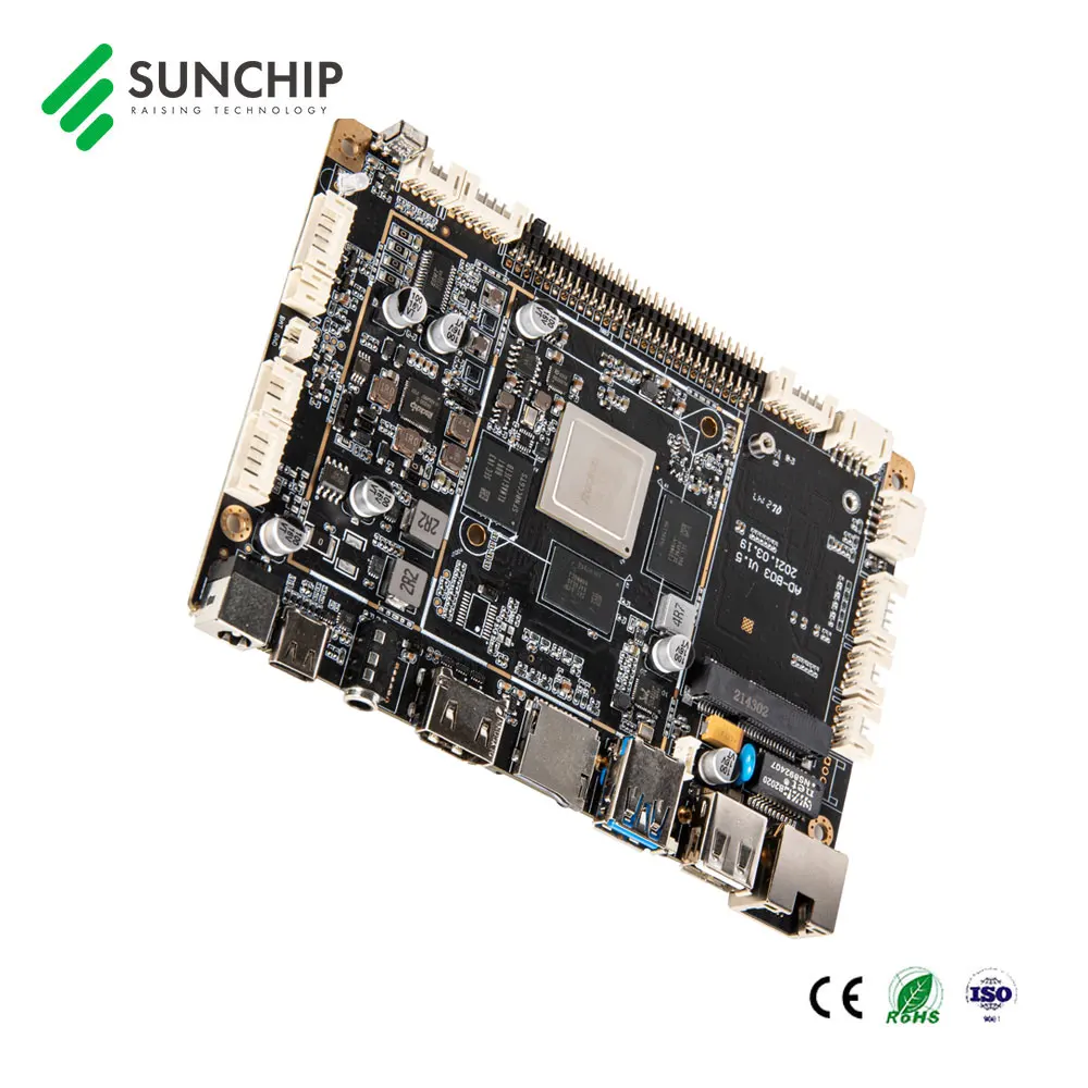 Multi-functions RK3399 board Android motherboard for advertising machine LCD screen 4G LTE intelligent PCBA driver pcba