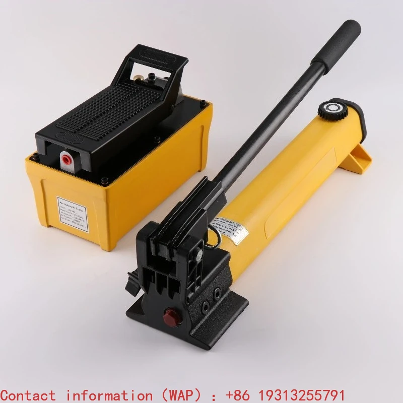 

Enerpac 30ton 10000psi mini port le hydraulic foot pump pedal air drive control operate with cylinder jack for car t le lift