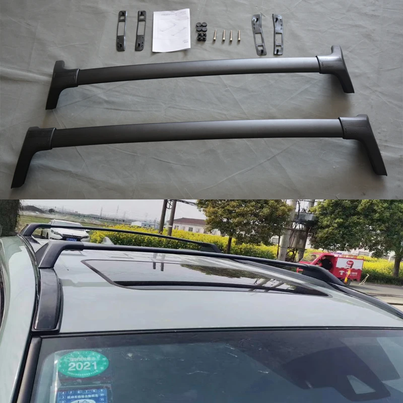 

Cross Bar Roof Rack For TOYOTA RAV4 RAV 4 2019 2020 2021 2022 Aluminum Alloy Rails Luggage Carrier Bars Top Racks Rail Boxes