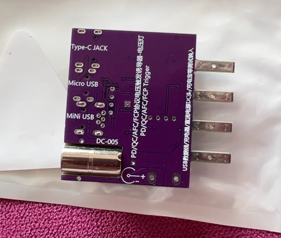 Type-C PD3.1 Fast Charging Protocol Test Adapter Board Voltage Decoy 140W Charger Aging