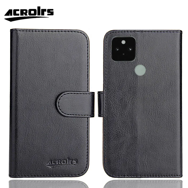 

Google Pixel 5 Case 6" 6 Colors Ultra-thin Leather Protective Special Phone Cover Cases Credit Card Wallet