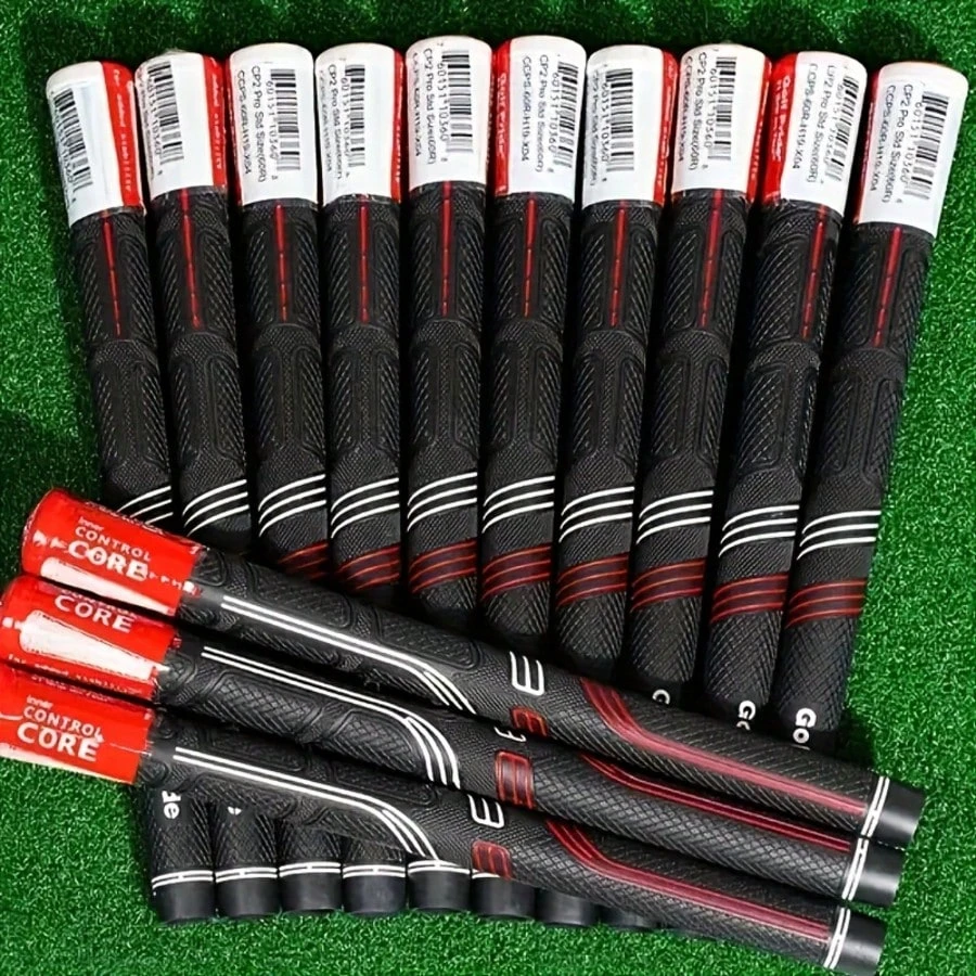 

High quality red/blue Golf Grips | Anti-Slip Rubber Wrap, Standard/Midsize 2 Sizes for Choose CP2