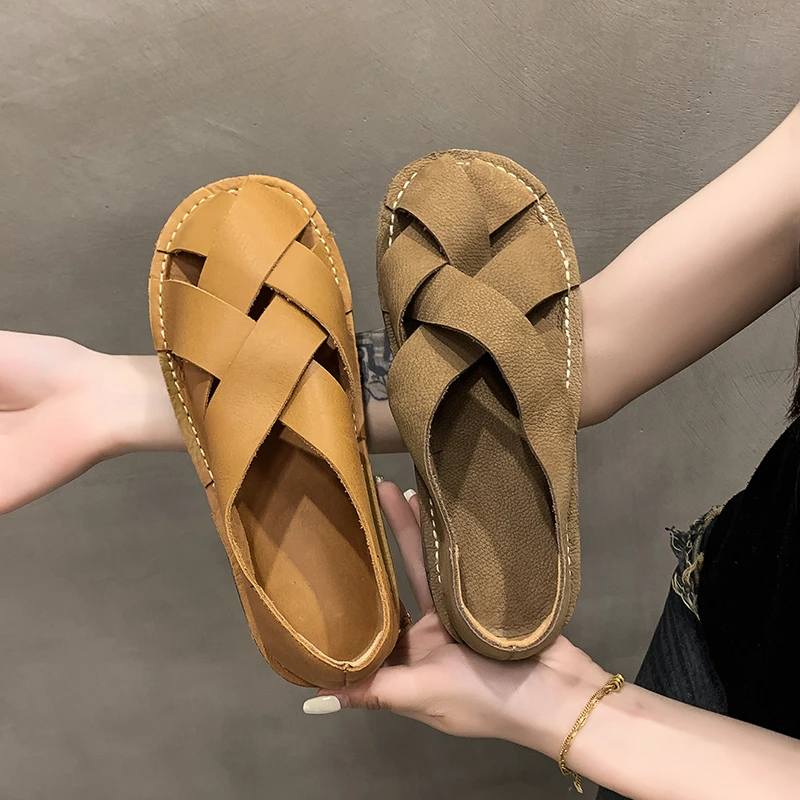 Women\'s Shoes Sandals Flats Low Heels Sneakers Casual Gladiator Barefoot Loafers Slip-on Summer Spring Comfortable on Promotion