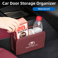 Car Interior Accessories Sticky Seat Center Console Side Storage Box For Dongfeng Aito M5 EV M7 M9 DFM Seres 3 A5 SF3 SF5 ix3