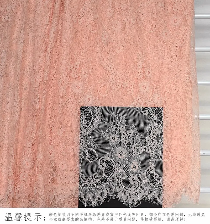 Colored Eyelash Lace Fabric Clothing Wedding Dress Sexy Hollow Fabric Making Fabric image 3