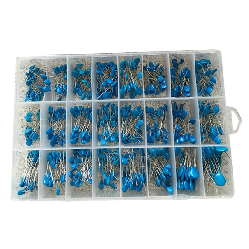 700PCS/Lot 1KV 1000V 10PF-821PF 24Values Assorted Kit High-Voltage Ceramic Capacitors Package