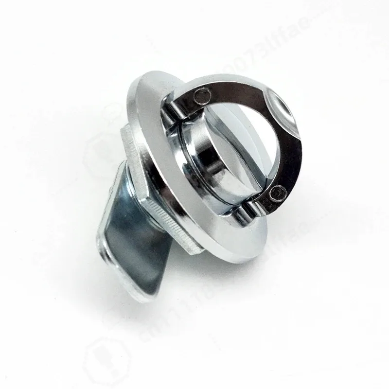 Folding Tongue Lock, Zinc Alloy Handle Lock Pull Ring Simple Cabinet Door Handle Lock Mailbox Lock MS404 -1 -2 - view 6