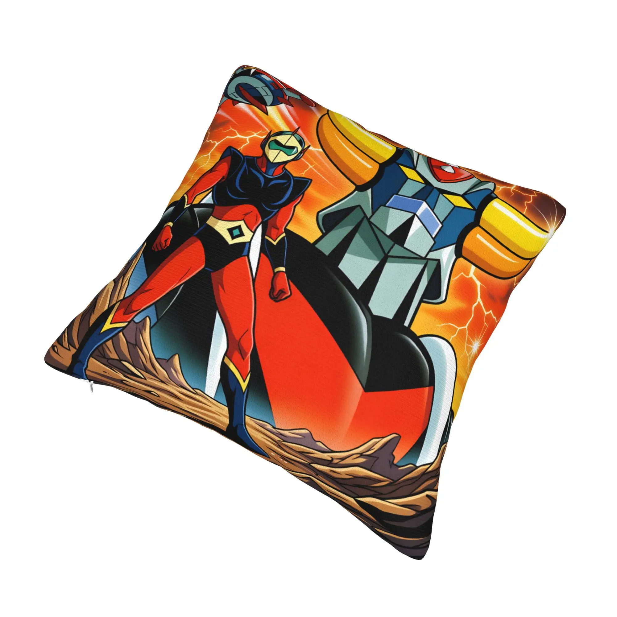 Grendizer Duke FleedGoldorak  Modern Pillow Cover Bedroom Decoration  Cushions for Sofa
