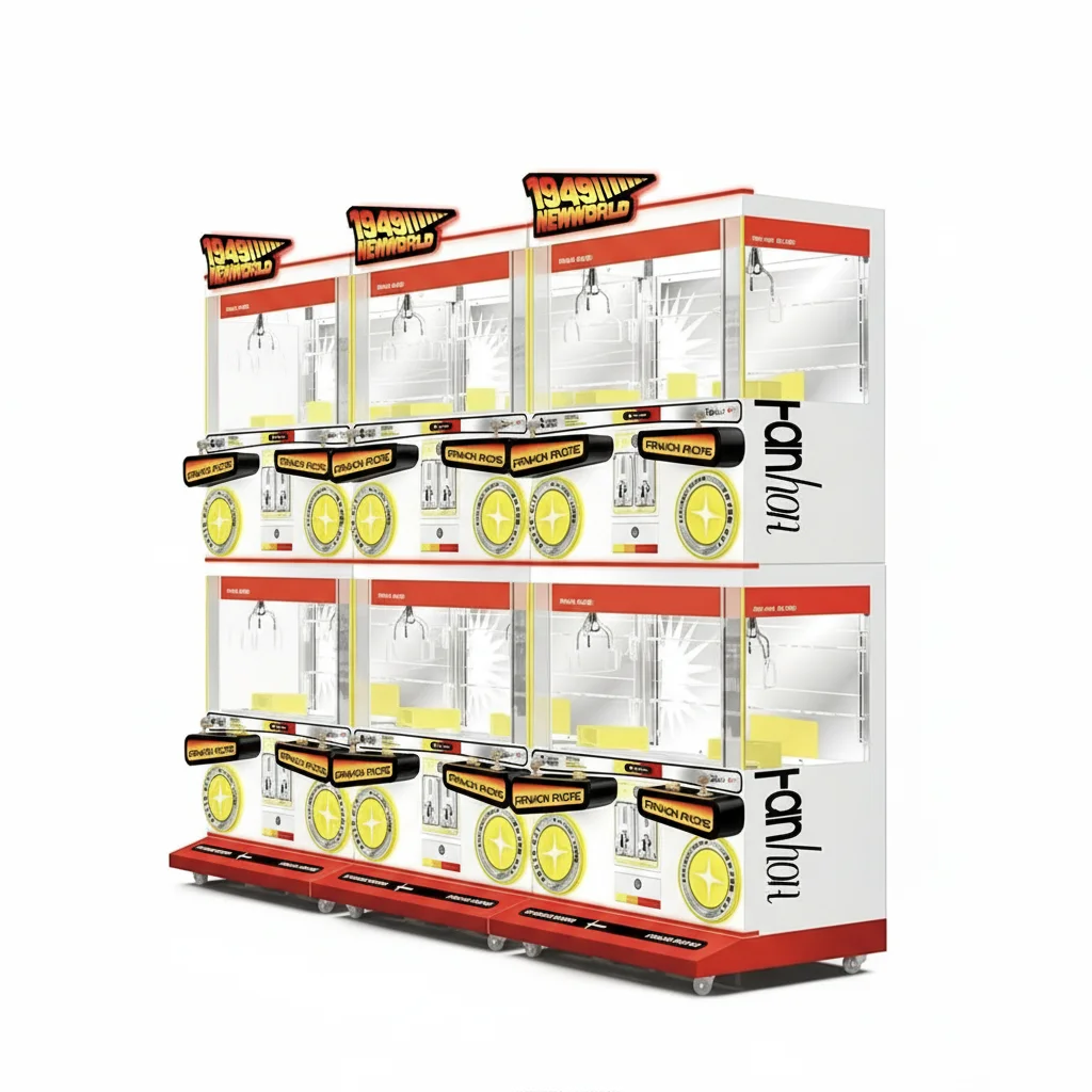 

Игровой автомат COSMIC RABBIT 4 Player Premium Claw Machine с монетоприемником для торговых центров