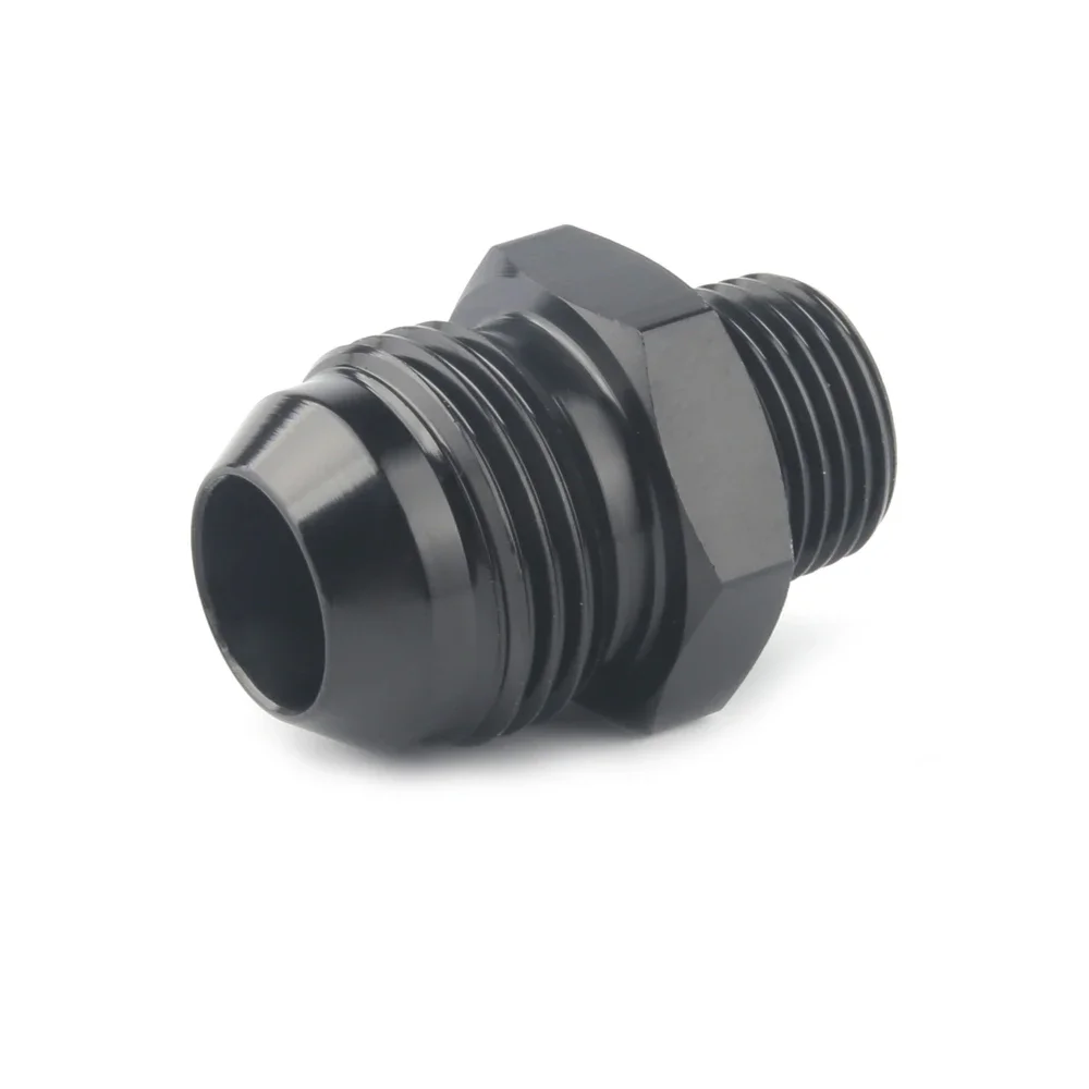 Universal Straight Fuel Hose Adapter Pipe Thread Fitting AN3 AN4 AN6 AN8 AN10 AN12 To 1/8NPT 1/4NPT 3/8NPT 1/2NPT 3/4NPT