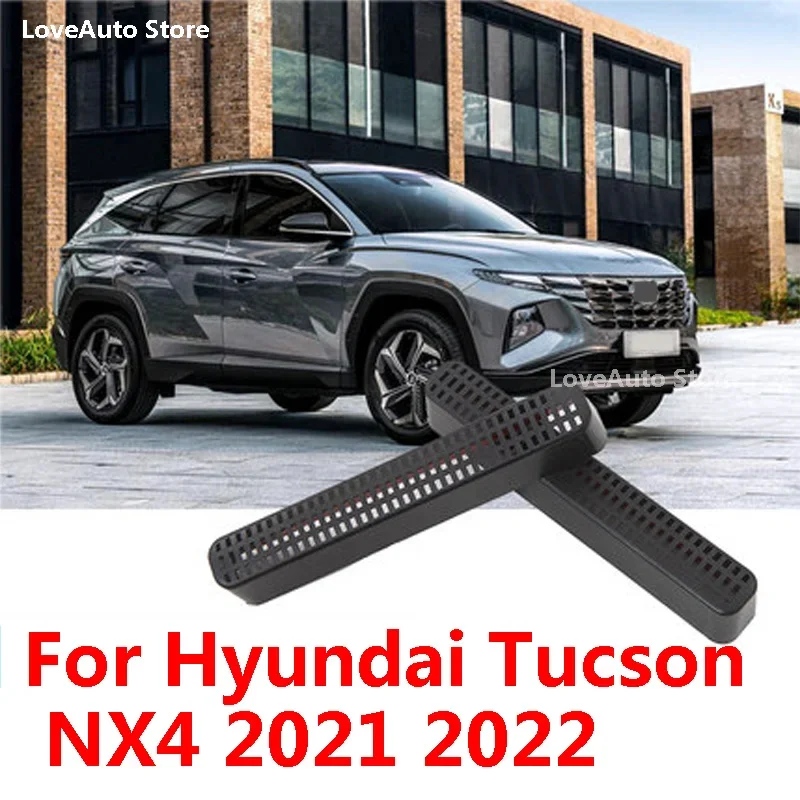 

For Hyundai Tucson NX4 2021 2022 Car Seat Air Conditioning Outlet Protective Cover Decoration Frame Trim Dust Cover