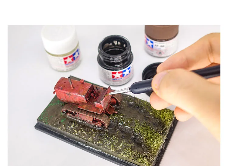 10ml Tamiya XF69-XF93 wasser basierte flache Acrylfarbe für DIY Militär Panzers chiff Flugzeug Soldat Modell Mal werkzeug