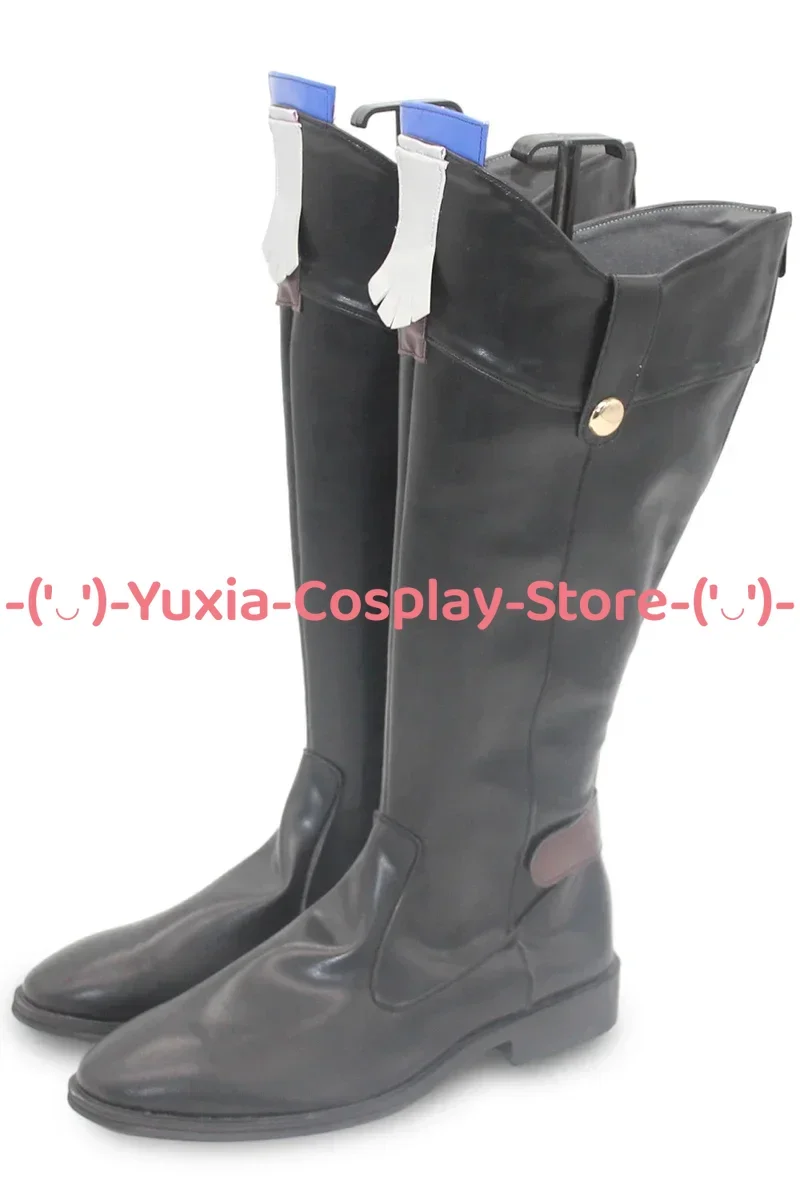 ユシアコスプレ！ Honkai スターレール ゲパルト ランドー コスプレ靴 ゲームキャラクター小道具 PU レザーブーツ ハロウィン カーニバル パーティー コスチューム