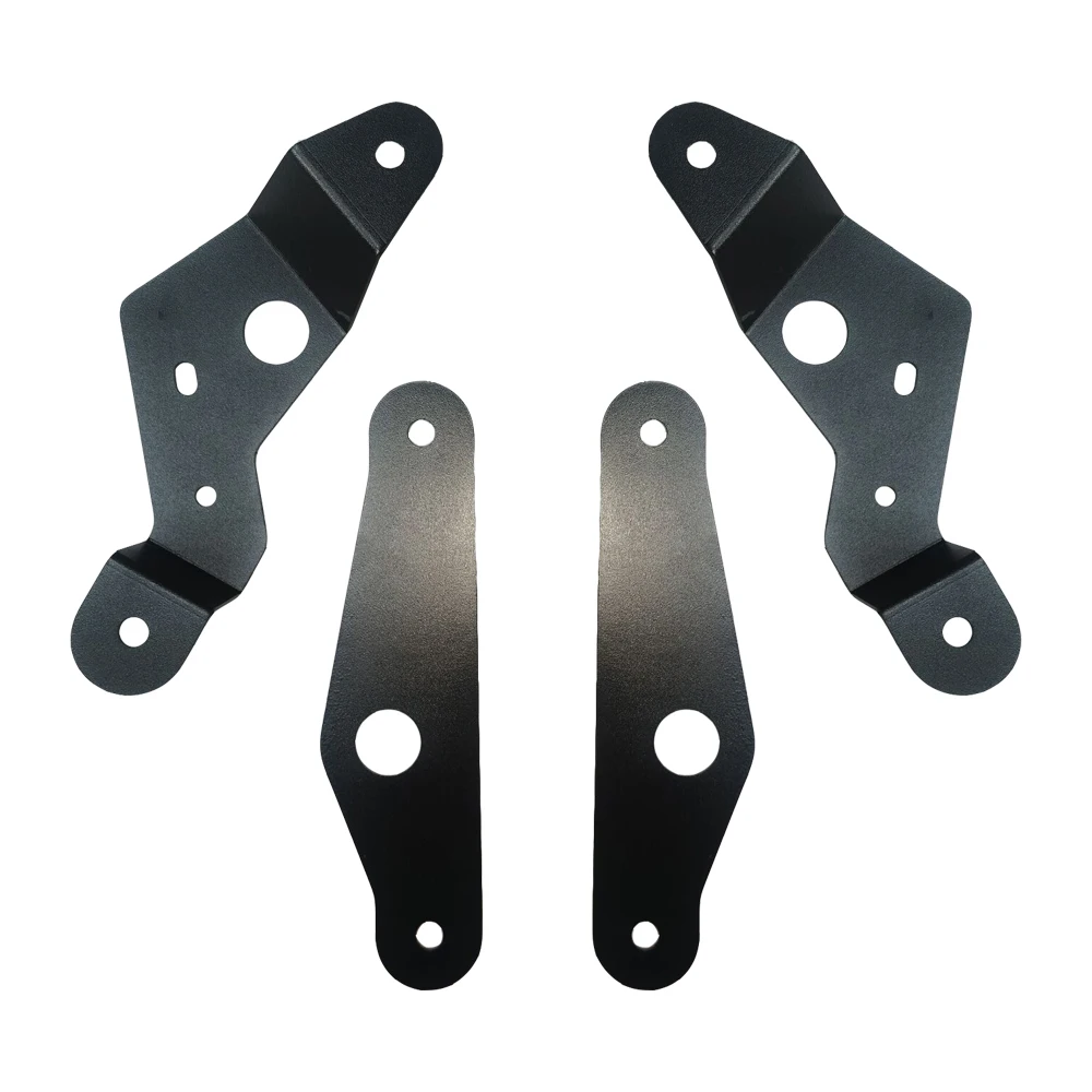 

Кронштейны для крепления фонаря на стойку А для Ford Bronco 2021 2022 2023 2024 | Комплект двойного стручка | Левая и правая сторона | Сверхмощная сталь