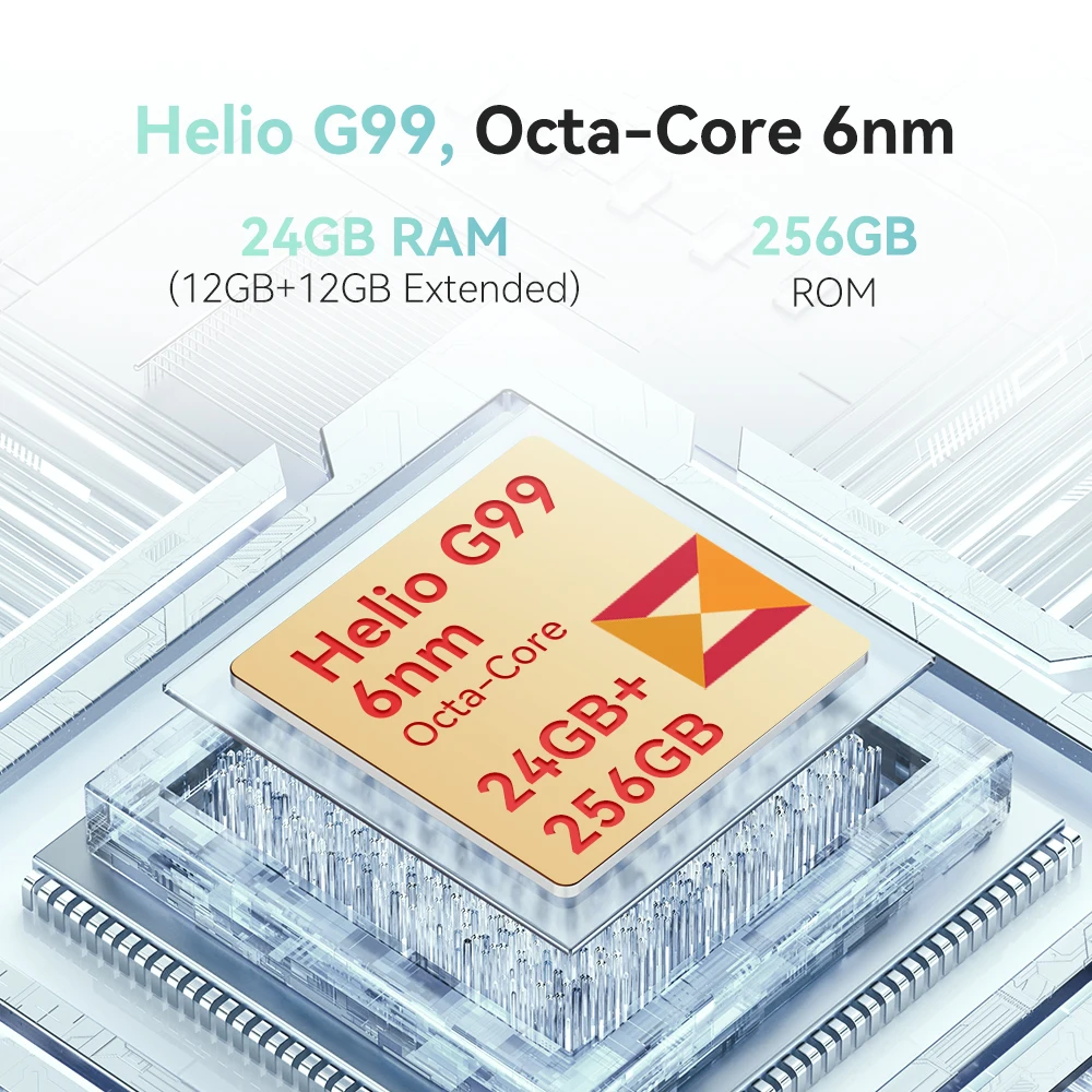 Imagem -03 - Envio do Brasil Cubot Hafury Meet Smartphone Android Tela Curva Amoled de 667 120 hz 24gb de Ram 12gb Mais 12gb Estendidos 256gb de Rom Helio G99 Câmera de 100 mp Nfcduplo Sim Duplo 4g Celular Telefones