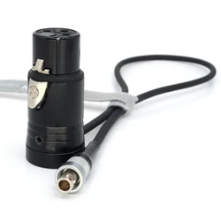 FVB 00 3 Pin Plug To Low Profile XLR NEUTRIK 3 Pin Female Noise Reduction Chip Audio Cable For Sennheiser SK2000 Transmission